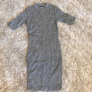 Knee Length Sweater Dress